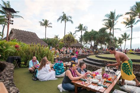 Lahaina luau - About. Be immersed in Polynesian culture with tickets to this sunset luau at the Sheraton Maui Resort in Kaanapali. Book in advance to avoid disappointment and secure your spot, then enjoy an evening of traditional dance, Hawaiian cuisine, and interactive performances, avoiding hidden costs with two hours of unlimited drinks, a welcome gift ...
